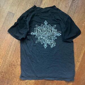 Gildan Black Tee with Hawaii Design